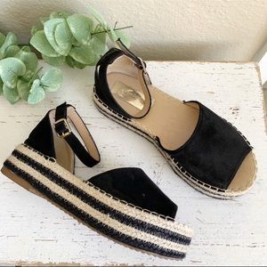 Boutique Platform Espadrille Sandals